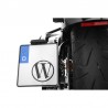 Support de plaque déporté Wunderlich pour BMW R18 6