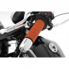 Manchettes en cuir pour poignées moto Wunderlich pour BMW R18 1