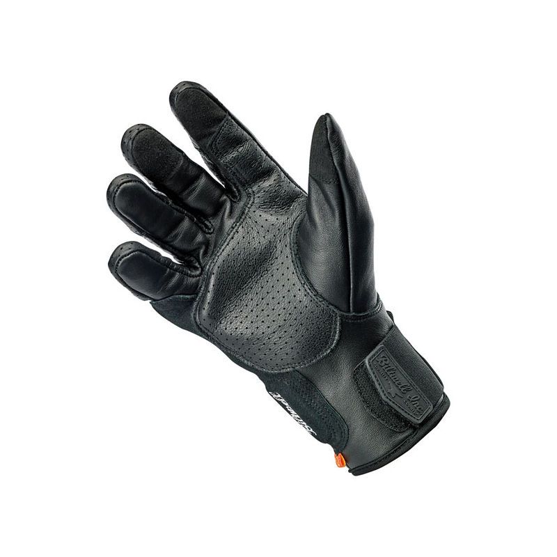 Gants moto Biltwell Borrego Black / Black CE image 2