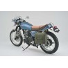 Sacoche moto vintage kaki daytona 10l