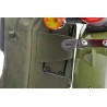 Sacoche moto vintage kaki daytona 20l