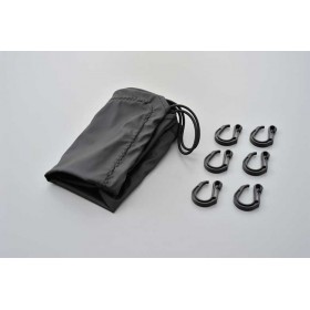 housse transport, 420x600mm, noir, livré avec 6 fixations