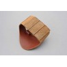 Protège chaussure marron, size l
