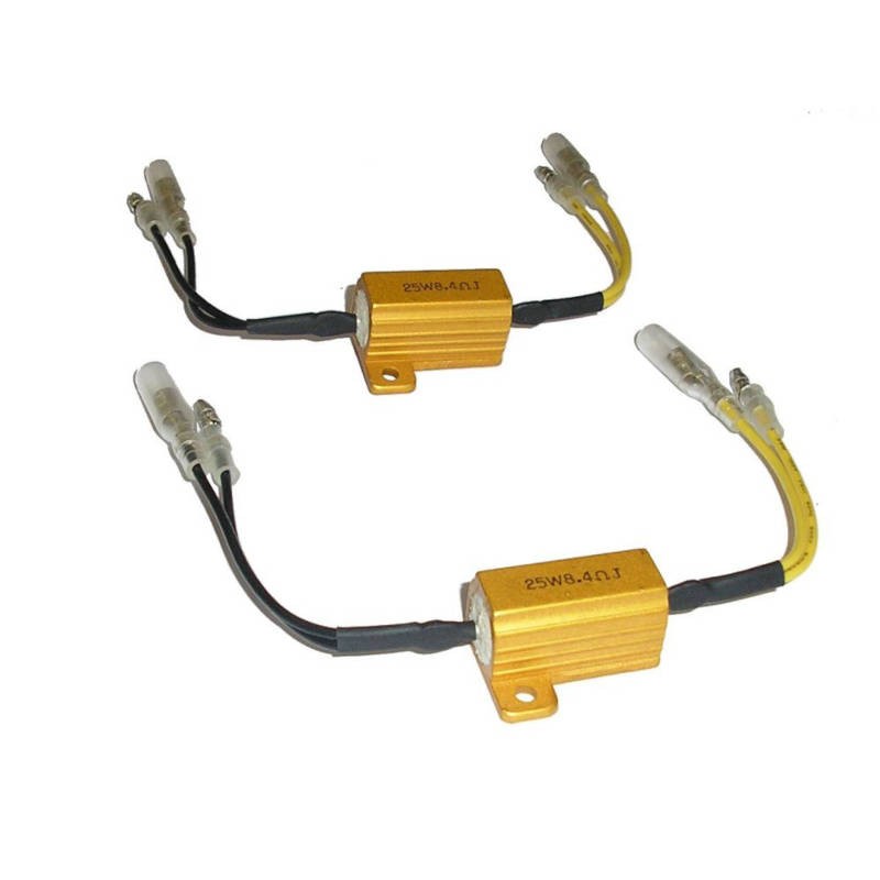 Résistances clignotants LED 10 OHMS | Modification Motorcycles Résistances clignotants LED 10 OHMS | Modification Motorcycles