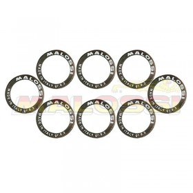 Jeu de galets Malossi 25x14,9mm 18gr (8 pièces) pour Yamaha
