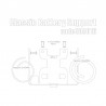 Support de batterie Triumph Classic image 3