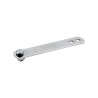 Patte de fixation silencieux universel 15cms 2 trous image 1