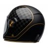 Casque BELL Bullitt Carbon RSD Check-It Mat/Brillant Noir/Or image 6