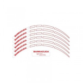 Kit liseret de jantes blanc Barracuda 1