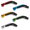 Kit leviers de frein et d'embrayage & insert argent Barracuda pour Ducati 2