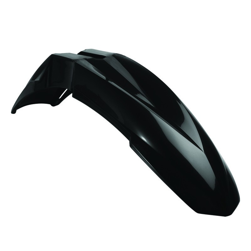 Garde-boue avant Polisport pour moto Supermotard noir
