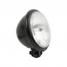 Optique de phare Bates noire 5" 3/4 | Modif Moto