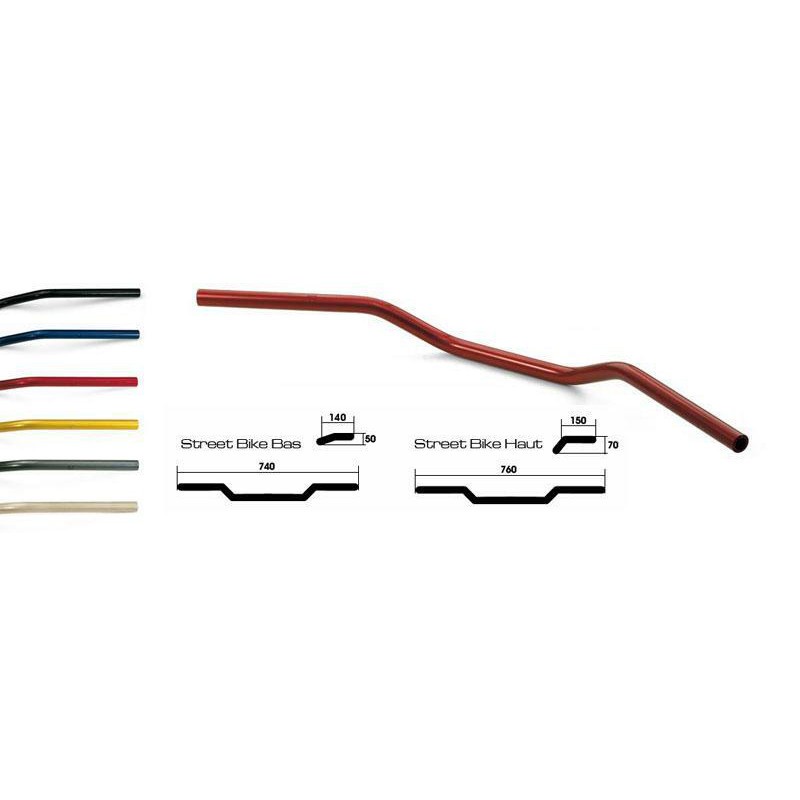 Guidon LSL High Street 14 mm noir