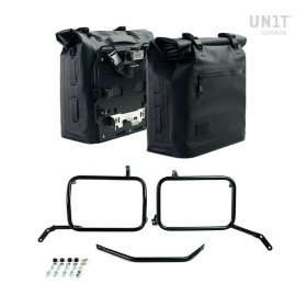 Sacoches latérale Khali et cadres Unit Garage pour Moto-Guzzi V85TT 1