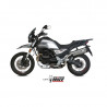 Silencieux Speed Edge MIVV pour Moto Guzzi V85TT 2019 - 2020 argent 2