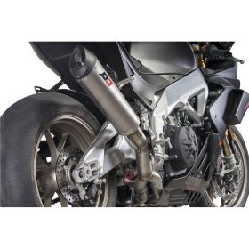 Silencieux titane tri-cone racing Aprilia RSV4 Tuono 2018+