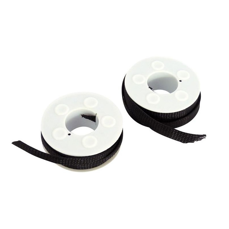 Rouleau de gaine tressée 8mm pour faisceau moto Rouleau de gaine tressée 8mm pour faisceau moto