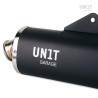 Silencieux noir et titane Unit Garage pour Yamaha Ténéré 700 3