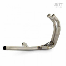 Collecteur décatalysé Unit Garage pour Yamaha Ténéré 700 titane