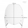 Saute-vent transparent Unit Garage pour Yamaha Ténéré 700 standard transparent 4