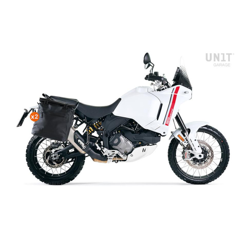 Sacoches latérale Khali et cadres Unit Garage pour Ducati DesertX 1
