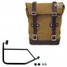 Sacoche latérale 10-14L et cadre Unit Garage pour Ducati DesertX droite beige marron 1