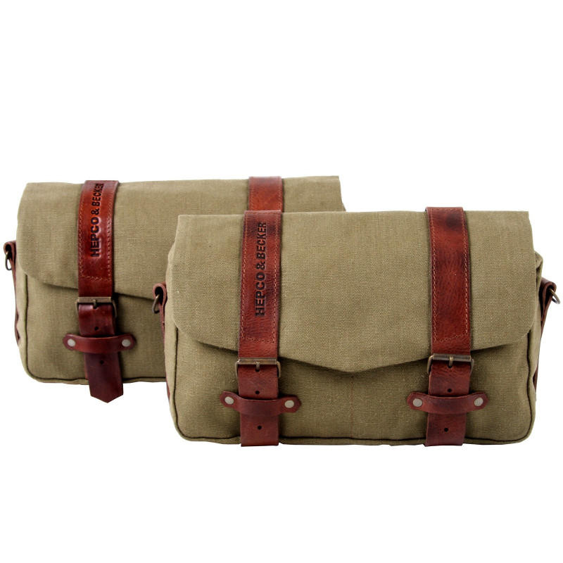 Sacoches Legacy Courrier Bag Kaki taille M fixation C-Bow (paire) image 1