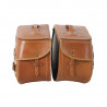 Sacoches Buffalo 30L C-Bow cuir marron (la paire) image 4