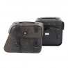 Sacoches Rugged C-Bow cuir noires (la paire) image 3