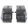 Sacoches Buffalo 30L C-Bow cuir noir (la paire) image 2