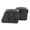 Sacoches Rugged C-Bow cuir noir classique (la paire) image 1