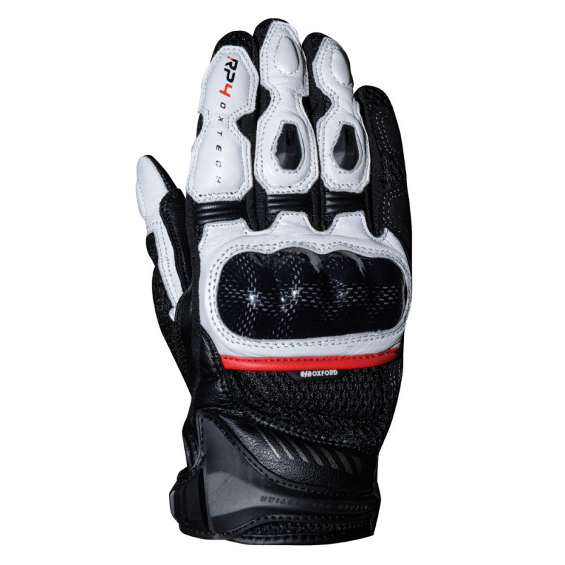 Gants noir et blanc SHORT SPORTS RP-4 2.0 MS Oxford 1