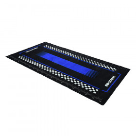 Tapis d'Atelier Pitlane Yama Blue L 200 x 100cm OXFORD