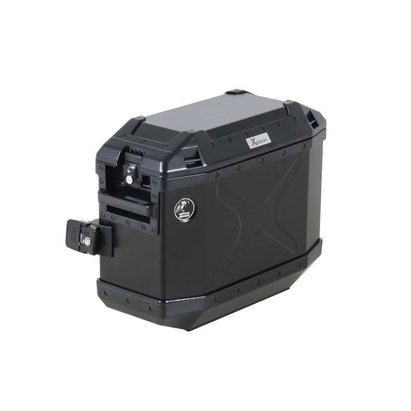 Valise Xplorer Noire 40 litres Gauche