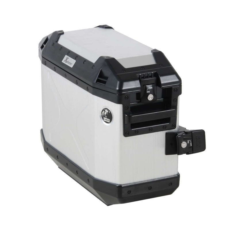 Valise Xplorer Alu 40 litres Droite Hepco&Becker Valise Xplorer Alu 40 litres Droite Hepco&Becker