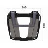 Support top case Easy Rack Hepco&Becker Yamaha XSR700 (2016-2021)