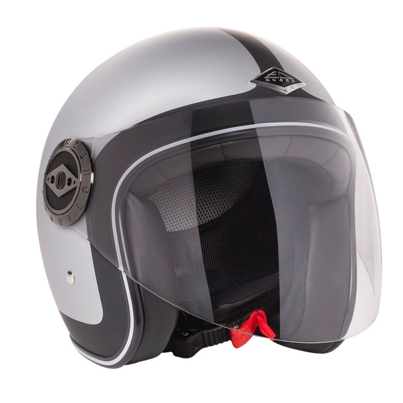 Casque jet Dirt Edguard Héritage Grey Black image 1
