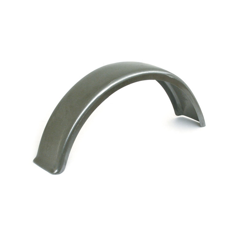 Garde-boue plat acier brut ou chromé 1000mm x 150 mm image 1