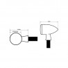 Clignotant LED Enterprise Highsider 3en1 3