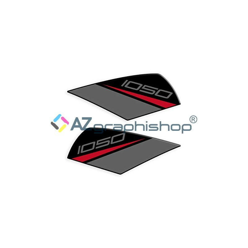 Protection latérale de réservoir pour Triumph Speed Triple R/RS 2016 - 2021 noir rouge