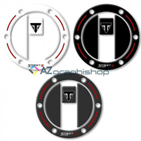 Sticker de bouchon de réservoir pour Triumph Street Triple 675 R 2012 - 2016