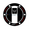 Sticker de bouchon de réservoir pour Triumph Street Triple 675 R 2012 - 2016 noir
