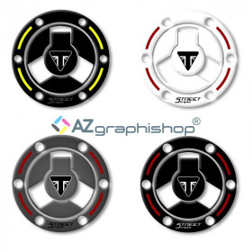Sticker de bouchon de réservoir pour Triumph Street Triple 2017 - 2019