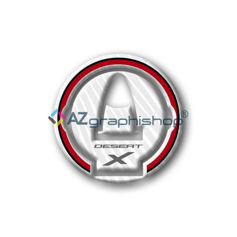 Sticker de bouchon de réservoir pour Ducati DesertX 2022