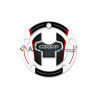 Sticker de bouchon de réservoir pour Suzuki GSX-R 1000 2017 - 2020 blanc rouge
