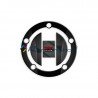 Sticker de bouchon de réservoir pour Suzuki GSX-R / R 1000 – 750 2010 – 2016 noir