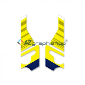 Sticker d'aile avant pour Suzuki V-Strom 800 2022 jaune