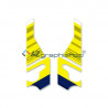 Sticker d'aile avant pour Suzuki V-Strom 800 2022 jaune