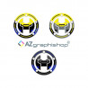 Sticker de bouchon de réservoir pour Suzuki V-Strom 800 2022