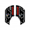 Stickers d'aile avant pour Suzuki V-Strom 1050 XT 2020 - 2021 rouge